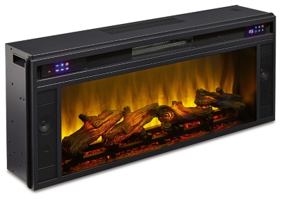 Entertainment Accessories 43" Fireplace Insert, Black