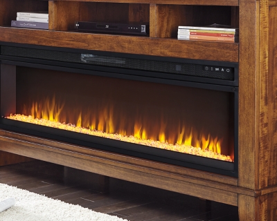 Entertainment Accessories Electric Fireplace Insert Ashley