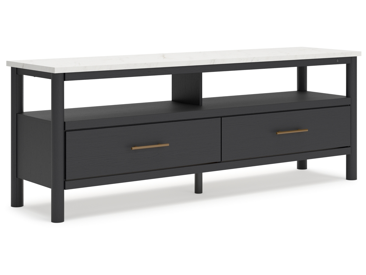 Cadmori TV Stand - Black/White Cadmori TV Stand - Black/White