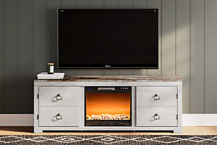 Willowton TV Stand with Electric Fireplace, , rollover