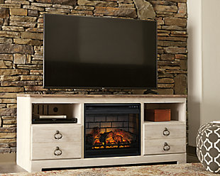 Willowton 64" TV Stand with Electric Fireplace, , rollover