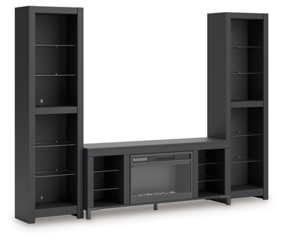 Cayberry 3-Piece Entertainment Center with Electric Fireplace, , large