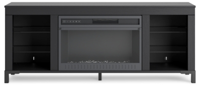 Cayberry 60" TV Stand with Electric Fireplace, , large