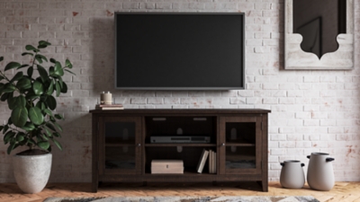 Camiburg 60" TV Stand with Electric Fireplace