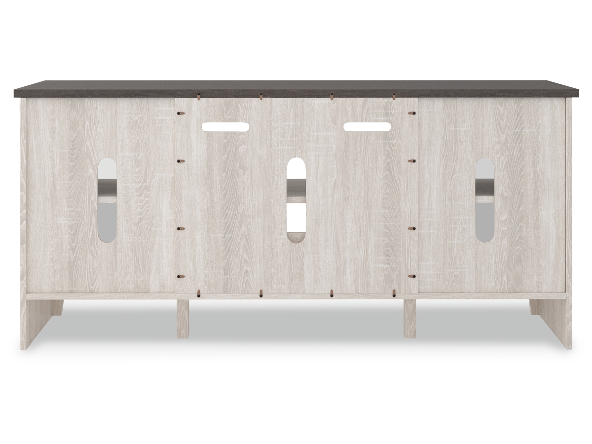 Dorrinson TV Stand - Two-tone