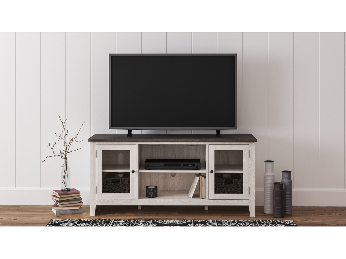 Dorrinson TV Stand - Two-tone