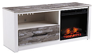 Evanni 59" TV Stand with Electric Fireplace, , large
