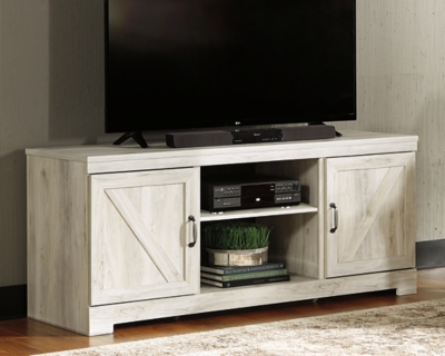 Ashley furniture deals white entertainment center