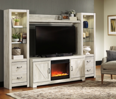 Full Wall Entertainment Center With Fireplace - Wall Design Ideas