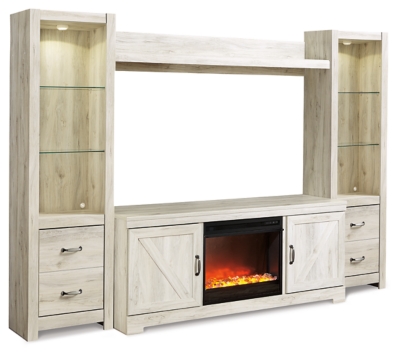 Bellaby 4-Piece Entertainment Center with Fireplace, , large