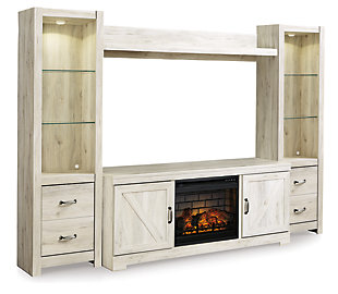 Bellaby 4-Piece Entertainment Center with Electric Fireplace, , large