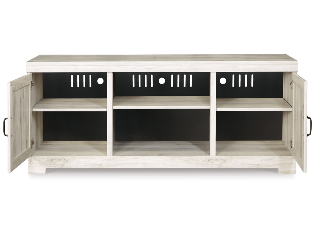 Bellaby TV Stand - Whitewash Bellaby TV Stand - Whitewash