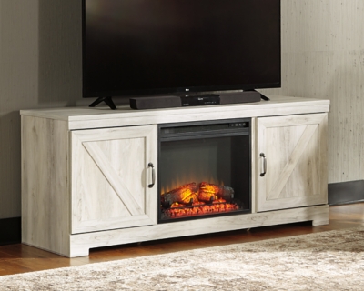 Bellaby 63 Tv Stand With Fireplace Ashley Furniture Homestore