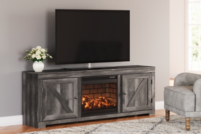 Fireplace tv stands store at ashley furniture