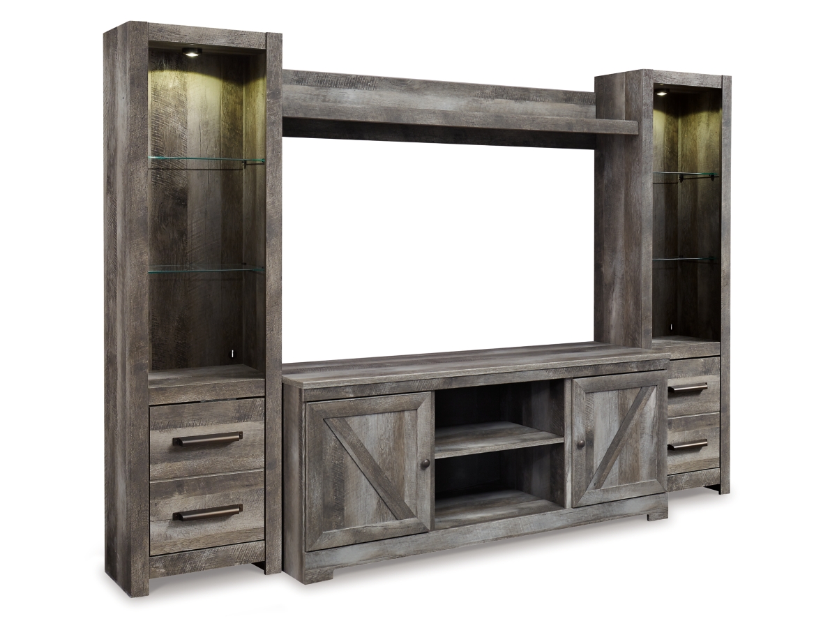 Wynnlow 4 Piece Entertainment Center with TV Stand