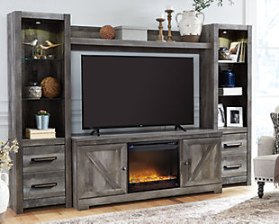 Wynnlow 4-Piece Entertainment Center with Electric Fireplace, , rollover