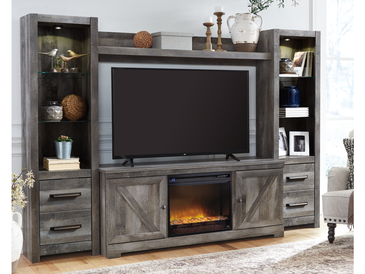 4 piece entertainment center discount