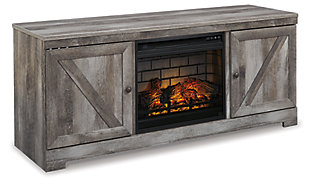 Wynnlow 63" TV Stand with Electric Fireplace, , large
