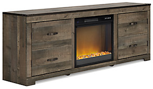 Trinell TV Stand with Electric Fireplace, , large