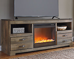 Trinell 63" TV Stand with Electric Fireplace, , rollover