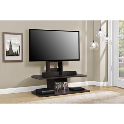 Espresso Finish Ajax TV Stand with Mount for TVs up to 65", Espresso, large