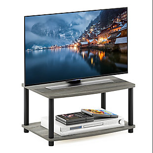Furinno 23.8" Turn-N-Tube 2-Tier Elevated TV Stand, , rollover