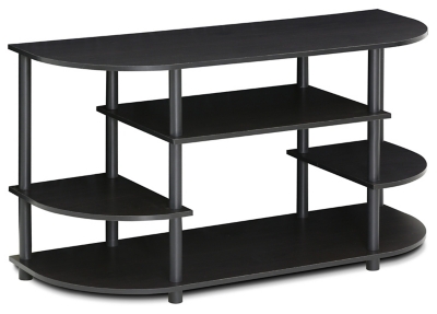 Furinno 42" Jaya Simple Design Corner TV Stand, , large