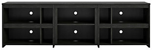 Ameriwood Home Galen TV Stand for TVs up to 70", Black, rollover