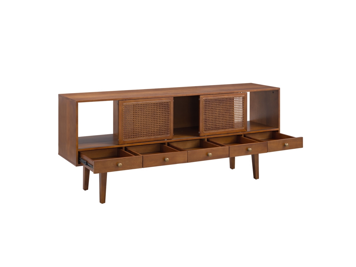 Southern Enterprises Furniture 70 Simms Media Center Ashley