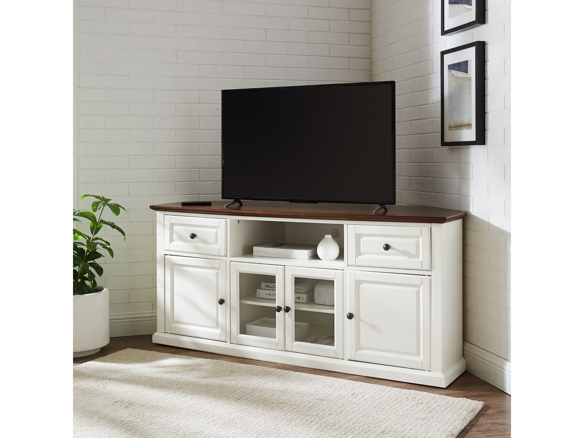 Corner tv stand up to deals 60