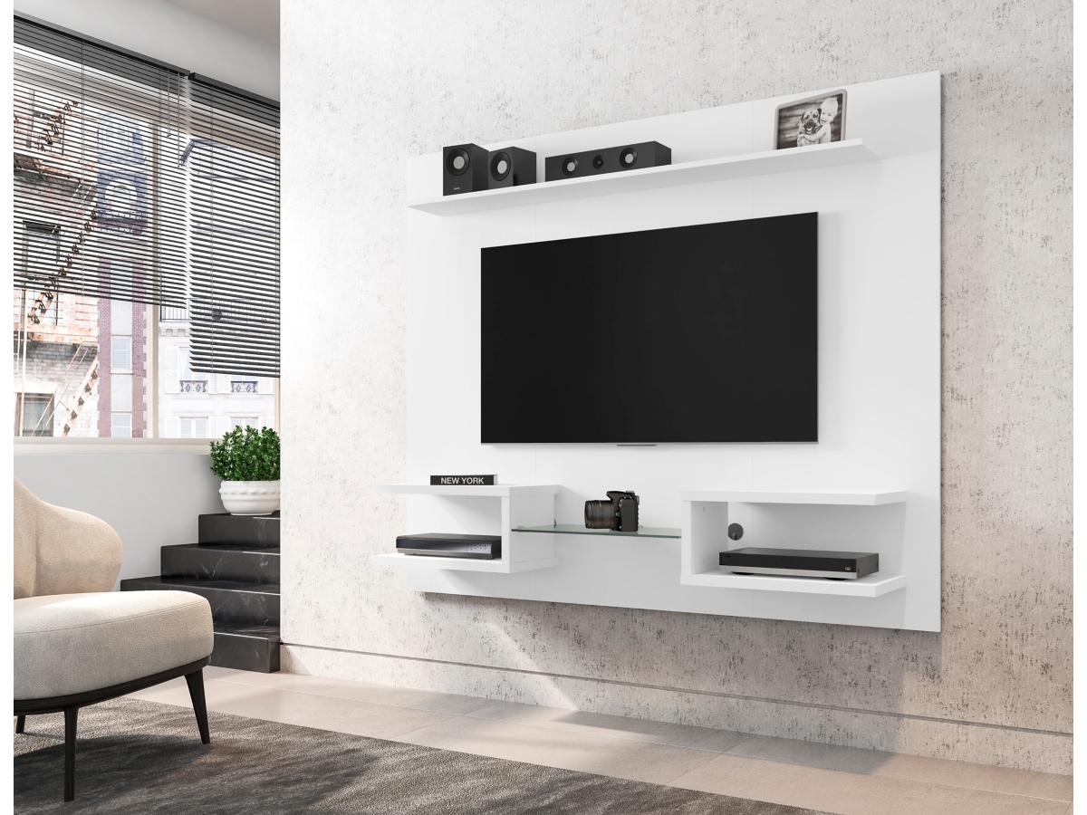 Manhattan Comfort Plaza Floating Entertainment Center | Ashley