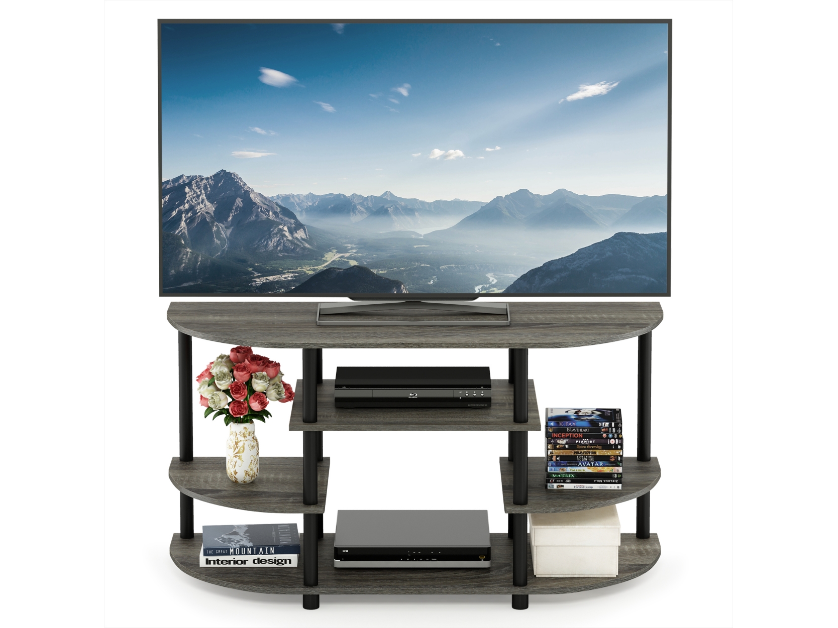 JAYA 43" Corner TV Stand