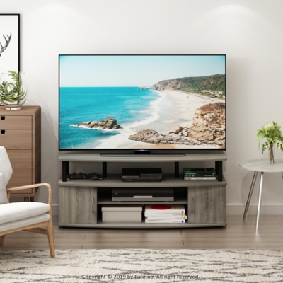 Furinno Jaya 47.25" Large Entertainment Center, , rollover