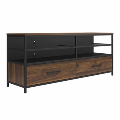 Ameriwood Home Pulse TV Stand, Brown, large
