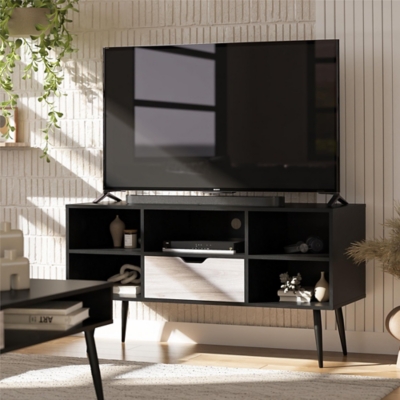 Ameriwood Home Malone 48 TV Stand, Black