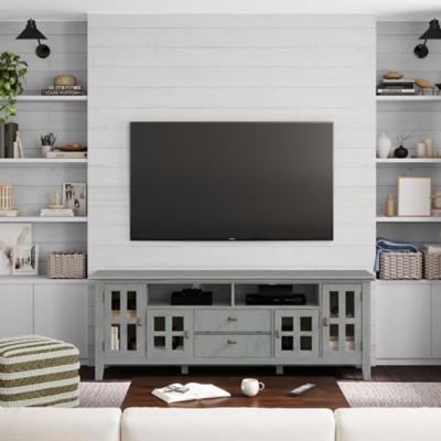 Artisan 72 TV Stand, Fog Gray