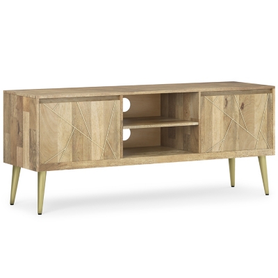 Simpli Home Jager 60" TV Media Stand, , large