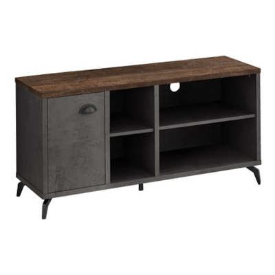 Monarch Specialties 48" TV Stand, Gray, large