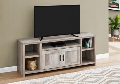 Monarch Specialties 59 TV Stand, Taupe