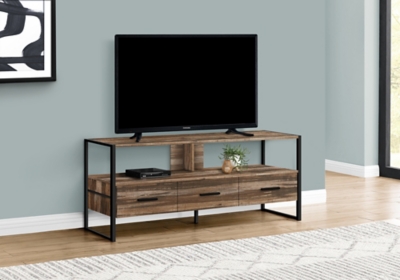 W600001763 Monarch Specialties 49 TV Stand, Brown sku W600001763