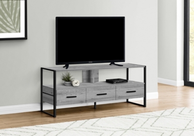 Monarch Specialties 49 TV Stand, Gray