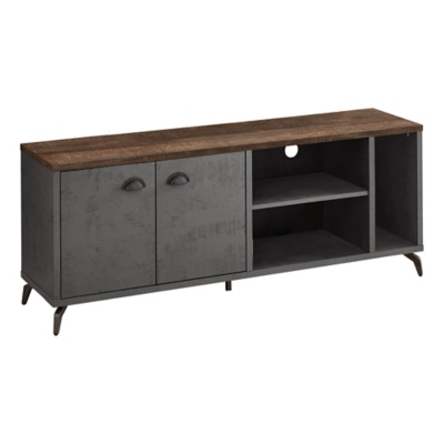 Monarch Specialties 60" TV Stand, Gray, large