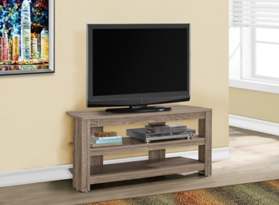 W600001788 Monarch Specialties 42 TV Stand, Dark Taupe sku W600001788