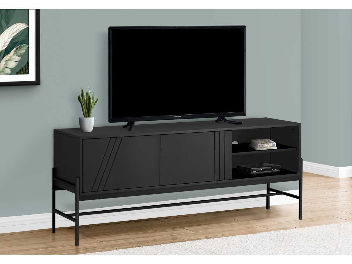 Mainstays 60 inch tv console with sliding door discount