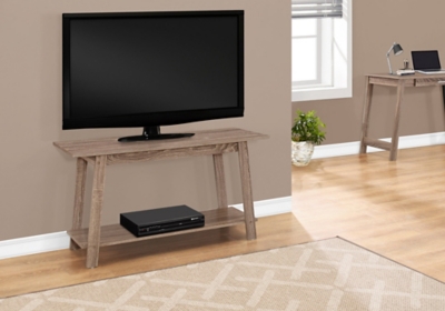 Monarch Specialties 42 TV Stand, Dark Taupe