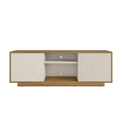 Techni Mobili 63" TV Stand with Storage, Oak, large