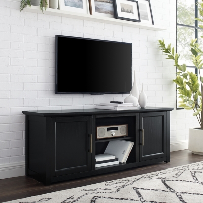 W600001959 Crosley Furniture Camden 58 TV Stand, Black sku W600001959