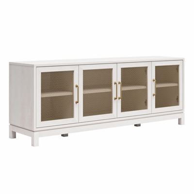 Mr. Kate Tess 62" TV Stand, Ivory Oak, large