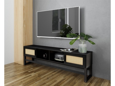 Ren Home Talo 63" TV Stand with Storage, , rollover