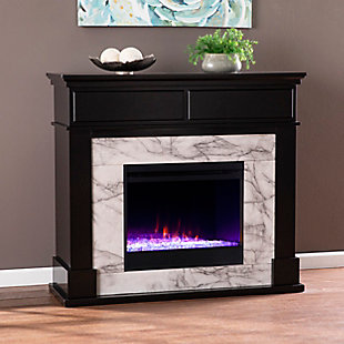 Southern Enterprises Foley Color Changing Electric Fireplace, , rollover